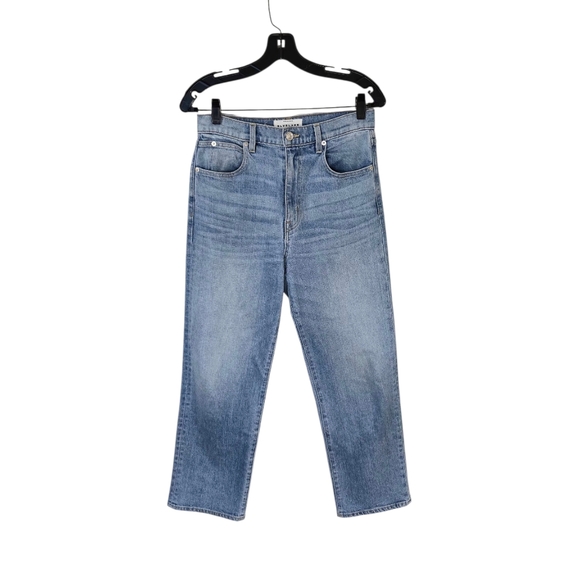 SLVRLAKE London High-rise Straight-leg Organic Jeans Blue Women's 28 - Picture 3 of 13